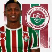 Fluminense anuncia oficialmente o 'Ligeirinho' Yony Gonzlez, ex-Junior Barranquilla | fluminense...