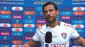 Fred lamenta postura do Fluminense no primeiro tempo diante do Bahia | futebol | ge