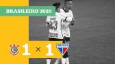 Corinthians 1 x 1 Fortaleza - Gols - 27/08 - BRASILEIRO 2020 - Veja o golao de Luan - YouTube
