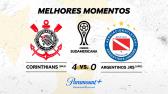 CORINTHIANS 4 x 0 ARGENTINOS JUNIORS - CONMEBOL SUDAMERICANA 2024 | Paramount Plus Brasil - YouTube