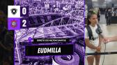 Eudmilla fala aps vitria das Brabas no Rio de Janeiro por 2 a 0 sobre o Botafogo pelo...