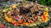 Best Lamb Roast Ever! - Slowcooked in the Forest - YouTube
