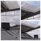 Construtora inicia instalao de vidros em cobertura da Arena Corinthians | globoesporte.com