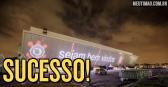 Estr�ia com p� direito: multid�o comparece � Show na Arena Corinthians