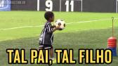 Filhos dos jogadores comparecem no treino do Corinthians - YouTube
