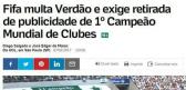 Imagem de reportagem do UOL Esporte que viralizou  falsa - Futebol - UOL Esporte