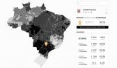 Mapa das curtidas dos times do Brasil no Facebook | globoesporte.com
