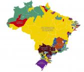 Mapa revela times mais curtidos em todas cidades do Brasil; Fla e Tim�o dominam | futebol |...