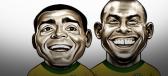 Perguntamos a Romrio e Ronaldo: quem jogou mais, o Baixinho ou o Fenmeno? | Blog Pombo Sem Asa |...