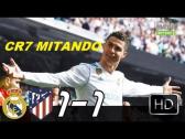 Real Madrid 1 x 1 Atletico de Madrid - Melhores Momentos (CR7 MITANDO) - Campeonato Espanhol 2018...