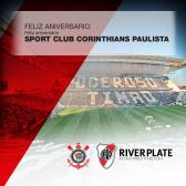 RRPP River Plate on Twitter: 'El Club Atltico River Plate le desea al @Corinthians y a todos sus...