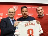 Sevilla diz que Arana custou valor bem inferior ao que o clube imaginava inicialmente | FOX Sports