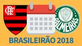 Tabela do Brasileir�o favorece Flamengo e Palmeiras na briga pelo t�tulo, avalia especialista