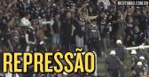 VDEO: Protesto e represso nas arquibancadas da Arena Corinthians