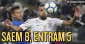 Corinthians faz cinco substituies em lista de inscritos para oitavas da Libertadores