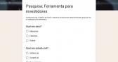 Pesquisa: Ferramenta para investidores