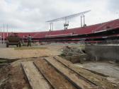 Vesti�rios mais modernos e novo t�nel de acesso: veja como est� a obra do S�o Paulo no Morumbi |...