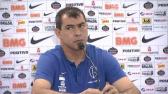 Carille e jornalista batem-boca em coletiva sobre rela��o do treinador com imprensa e at� Drogba...