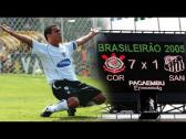 Corinthians 7 x 1 Santos - 06 / 11 / 2005 ( Show de Tvez ) - YouTube