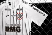 Com aval de patrocinadores, Corinthians prepara camisa com as marcas em preto e branco |...