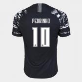 Camisa Corinthians III 19/20 Pedrinho N� 10 - Torcedor Nike Masculina - Preto e Branco | Shop Tim�o