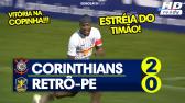 Corinthians 2 x 0 Retr-PE - Gols & Melhores Momentos - Copa SP Futebol Jnior - 03/01/2020 -...