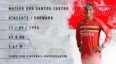 Mateus Castro - Atacante | Forward - YouTube