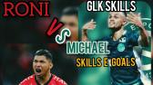 Michael (Goias) VS RONI (Atltico paranaense) Skiils e goals - YouTube