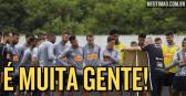 Corinthians se aproxima dos 100 atletas profissionais sob contrato; veja levantamento
