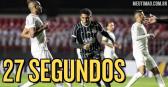Gol de Éderson no Morumbi foi o 12º mais rápido da história do Corinthians; veja o ranking