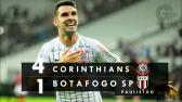 Corinthians 4 x 1 Botafogo - SP | Melhores Momentos - Paulisto 2020 - YouTube