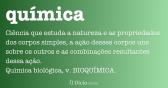 Qu�mica - Dicio, Dicion�rio Online de Portugu�s