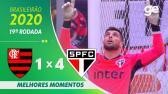 FLAMENGO 1 X 4 SO PAULO | MELHORES MOMENTOS | 19 RODADA BRASILEIRO 2020 | ge.globo - YouTube