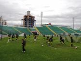 Em treino indito de novo preparador, jogadores do Figueirense se divertem | globoesporte.com