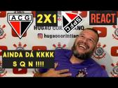 #React Atltico Goianiense 2x1 So Paulo ( Vamos Rir ) ????? - YouTube