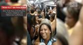 Rio tem 'Trem Fest' com aglomerao, funk e bebida em trem da Supervia | Rio de Janeiro | G1