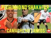 PEDRINHO NO SHAKHTAR - CAMACHO NO SANTOS - GABRIEL ARTILHEIRO - YouTube