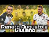 Renato Augusto e Giuliano jogando juntos pela Seleo Brasileira, | BRASIL 5x0 BOLIVIA | 2016 -...