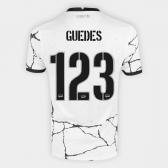 Camisa Corinthians I 21/22 Roger Guedes n� 123 Torcedor Nike Masculina - Branco+Preto | Shop Tim�o