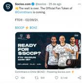 Corinthians anuncia data para lan�amento da sua criptomoeda oficial - Coinsamba Blog