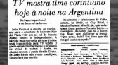 Em 18/02/1986 Independiente 0 x... - Corinthians em Memria