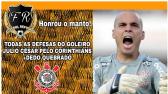 Defesas Jlio Csar - Corinthians (+Dedo Quebrado) - YouTube