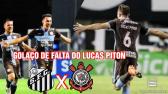 Golao do Lucas Piton | Santos x Corinthians | Campeonato Paulista - YouTube