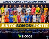Umuarama promove ao com coleo de camisas ? LNF - Portal Oficial da Liga Nacional de Futsal