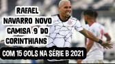 Rafael Navarro no Corinthians GOLS E LANCES em 2021 (15 gols no Brasileiro serie B pelo Botafogo)...