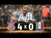 Corinthians 4 x 0 Once Caldas ? 2015 Libertadores Extended Highlights & Goals HD - YouTube