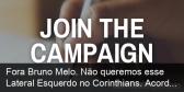 Fora Bruno Melo. N�o queremos esse Lateral Esquerdo no Corinthians. Acorda Du�lio