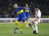 Boca Juniors s� empata com lanterna Lan�s na Bombonera pela Copa da Liga Argentina | futebol...