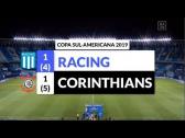 Racing 1(4)x(5)1 Corinthians - Melhores Momentos e Penaltis (HD) - Copa Sul-Americana 2019 - YouTube