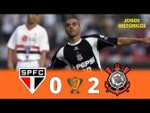 So Paulo 0x2 Corinthians - Melhores Momentos - Copa do Brasil 2002 - Jogos Histricos #139 -...
